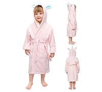 Twinzen Peignoir Enfant Licorne - Fille et Garçon - OEKO-TEX® 100% Coton - Peignoir de Bain et Sortie de Bain Enfant
