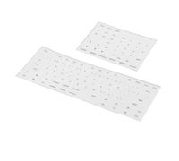 TWISAXC Améliorez Votre Configuration de Jeu avec des Autocollants latéraux créatifs pour Clavier : alliez fonctionnalité et Style ! Autocollants