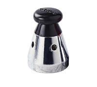 TWISAXC Autocuiseur, régulateur de pression, autocuiseur compact, contrôle du poids, accessoires de rechange, soupape de décharge en métal, doseur, noir, 2.7 x 3.5 cm