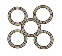 TWISAXC Ensemble de 5 rosaces élégantes pour guitare acoustique et | motif palissandre.