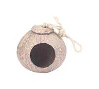 TWISAXC Nichoirs Suspendus conçus pour Les Cardinaux, ornés de charmantes Noix de Coco, créant Une Ambiance chaleureuse en extérieur. Grands nichoirs