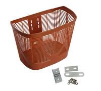 TWISAXC Panier de vélo, Grande capacité, Robuste, pour Courses et Objets du Quotidien. Support de Panier pour Chien Amovible et très léger, en Plastique.