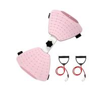 Twist Board, Twist Workout Machine, Planche de ceinture d'entraînement avec bandes | Entraîneur de voyage de gym à la maison, entraîneur portable, gain de place pour jeunes, adultes