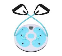 Twist Board - Waist Twisting Disc with Calorie Counter | Magnetic Foot Mass | 28x28x3cm, 580g, PP Construction, Smart Calorie Counter, Magnetic Foot Massage Points, Balance Training, Supports Up To 90kg