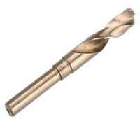Twist Drill BitDrill Bit M35 HSS-Co Cobalt Twist Drill Bit 1/2 Inch Reduced Shank Drill Bit for Metal Stainless Steel Drilling-19mm(16.5mm)