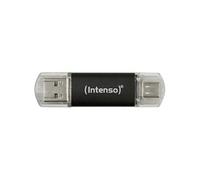 Intenso Clé USB Twist Line 128 Go anthracite USB-A, USB-C, USB 3.1 3539491