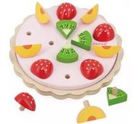 Tarte aux fruits en bois fsc multicolore TU