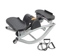 Twist Motion Stepper - Machine à pas compacte ABS + métal | Stepper de fitness avec moniteur LCD, entraînement des jambes, entraînement de base | Gymnastique à domicile compacte et portable, entraînem