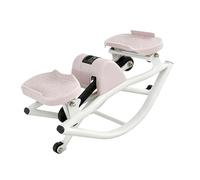Twist Stepper Exercise Machine Home Gym - High Carbon Steel 49 x 27 x 23 cm For Knee Leg Hip Core - 15 minutes Full Body Workout with Resistance Bands - Rocking Stepper