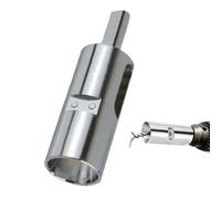 Twist Ties Drill Chuck, Fence Twist Tie Tool, 0.35 Inches Triangular Shank Design, Chain Link Manual Tightening, Installation Crimping Connection Repair For Building Equipment Use