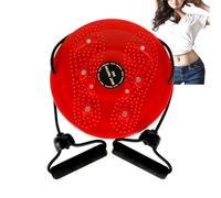 Twist Waist Disc Board avec corde de traction - Planche d'équilibre Twisting Waist Disc - Twist Waist Torsion Disc - Tour de taille avec cordon de serrage - Disque rotatif multifonction pour massage,