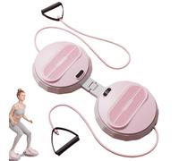 Twist Waist Disc Board pliable, comptage intelligent avec cordon de serrage, tour de taille debout, disque de torsion de la taille pour exercices du cœur et des abdos, massage des pieds, idéal pour