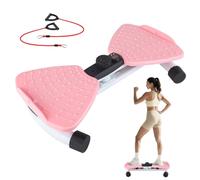 Twist Waist Disc Board Rose Compteur + Résistance, Fitness, Perte Poids