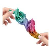 Twistable Rose Fidget Toy - 3D Printed Stress Relief, Sensation Decrease Tool Interactive Hand Spinner Style Design with Strong Build for Focus Support for Adults Students Office