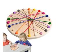 Twisted Corde Puzzle Game - Wooden Logic Challenge Toy pour Les Et Les Adultes | Compétences De Réflexion sur Le Conseil Scolaire, Coordination Œil-Main, Interaction Parent-Enfant, Plaisir De