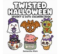 Twisted Halloween | Spooky & Cute Coloring Book for Adults and Teens: Bold & Easy Designs with a Ghostly Twist
