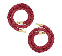 Twisted il Rope - Corde de soutien de 2,4 m pour théâtres/hôtels - Solution isolée de contrôle des foules - Durable et sûre pour gérer de grands rassemblements