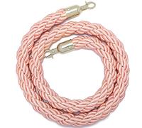 Twisted Ro 1,7 m Violet Queue ment Ro avec clips métalliques pour les échelons Parfait pour les théâtres événements et grands Onings (Argent)