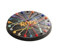 Twisted Rope Game, Logical Thinking Board Game, Rope Untying Puzzle, Enhance Color Cognition for Kids 3+, Brain Teaser and Strategy Toy, 9.06x9.06x0.79 inches