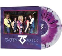 Twisted Sister - Donington - Purple Black & White Splatter [Vinyl] Black, Colore
