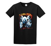 Twisted Sister I Wanna Rock Graphic Top Unisex 100% Cotton Short-Sleeve T-Shirts Black XL