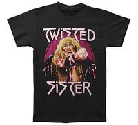 Twisted Sister Men's Glam Photo T-Shirt Black