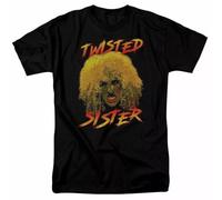 Twisted Sister Scream T Shirt Heavy Metal Band Rock n Roll Music Black XXL