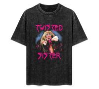 Twisted Sister Stay Hungry Album Mens T-Shirt Unisex Black Top Tee XXL