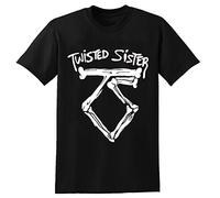 Twisted Sister T-Shirt Graphic Mens Basic Short Sleeve Unisex Cotton Casual T-Shirt