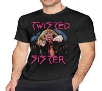 Twisted Sister T Shirt Men's Cotton T Shirt Fashion O Neck Short Sleeve Tees Size XXL