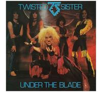 Twisted Sister – Under The Blade – Vinyle LP argent, pochette gatefold, Édition Deluxe
