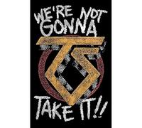 Twisted Sister We're Not Gonna Take It Indifférent Drapeau Multicolore 100% Polyester
