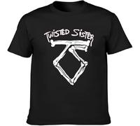 Twisted Sister We're Not Gonna Take It Men's T Shirt Unisex Cotton Print Tee Black L
