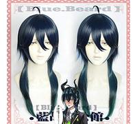 Twisted Wonderland MALLEUS DRACQMA Cosplay perruque Sleeping Beauty Maléfique Longs cheveux synthétiques pour la fête d'halloween