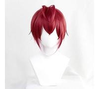 Twisted-Wonderland Riddle Rosehearts Cosplay perruque cheveux synthétique Halloween unisexe jeu de rôle accessoires gratuit perruque casquette comme photo