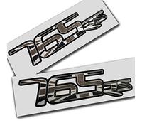 TwistedMelon Triumph Street Triple 765 RS Union Motif Drapeau Gris Graphique Stickers Stickers X 2