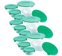 Twister 59620 Lot de 15 boules en verre Vert