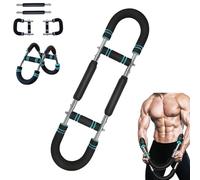 Twister Arm Trainer,Chest Workout Equipment,Portable Chest Exerciser for Men, Adjustable Muscular Strength Enhancer,Portable Spring Resistance for Home Workout Equipment-B