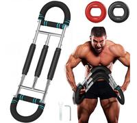 Twister Arm Trainer, L’entraîneur de Bras Twister, 30-50 kg, 3 Niveaux réglables Librement, Design démontable, résistance à Ressort épaissi, avec Deux Anneaux de Force (40-80 LB)