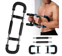 Twister Arm Trainer, réglable Twister Arm Chest Exercice, rectangle-forme Twister Arm Exercice, Muscle Training Fitness Equipment, Portable Power Twister Bar, Shape The Perfect Body