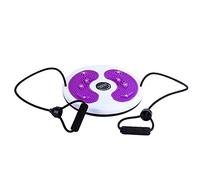Twister avec corde et poignée, plateau tournant Blanc/violet, diamètre 280 mm épaisseur 32 mm