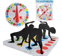 Twister Géant,Twister Jeux pour Les Enfants De 6 Ans Et Plus,Jeux De Société Enfant pour 2 Joueurs Et Plus,Jeu Amusant Interactif pour La Famille,Twister Jeux pour Enfants