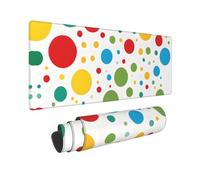 Twister Grand tapis de souris de jeu imperméable et antidérapant pour la maison, le bureau, l'ordinateur, le clavier pour le travail à domicile - 80 x 30 cm