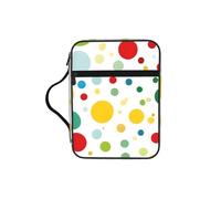 Twister Housse de protection pour Bible avec poignée pour femme et fille Motif à pois