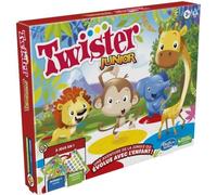 Twister Junior - tapis réversible 2-en-1 évolutif - Jeu de société junior - Hasbro Gaming