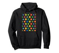 Twister Pattern Dot Sweat à Capuche