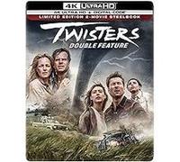 Twisters Double Feature Limited Edition Steelbook Blu-ray 4K Ultra HD E