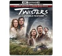 Twisters Double Feature (Steelbook) [Ultra Hd] Ltd Ed, Steelbook, 4k Mastering, Digital Copy