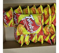 Twisties Cheeky Cheddar Cheese 60 g chacun 14 paquets, Halal, Exp 12 août 2026