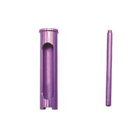 Twists Manchon d'arbre et tige de fixation de sortie pour Abu Fishing Series Accessoires personnalisés (violet)